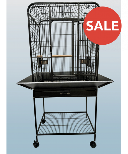 Parrot-Supplies Sarasota Open Top Parrot Cage Antique